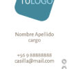 Tarjetas de Presentación :: Modelo Corporativo :: Impreso una Cara - Imagen 2